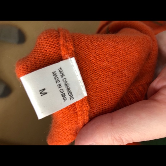 Argyle crop cardigan cashmere - Picture 5 of 5